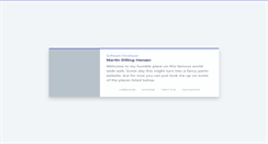 Desktop Screenshot of martindilling.com